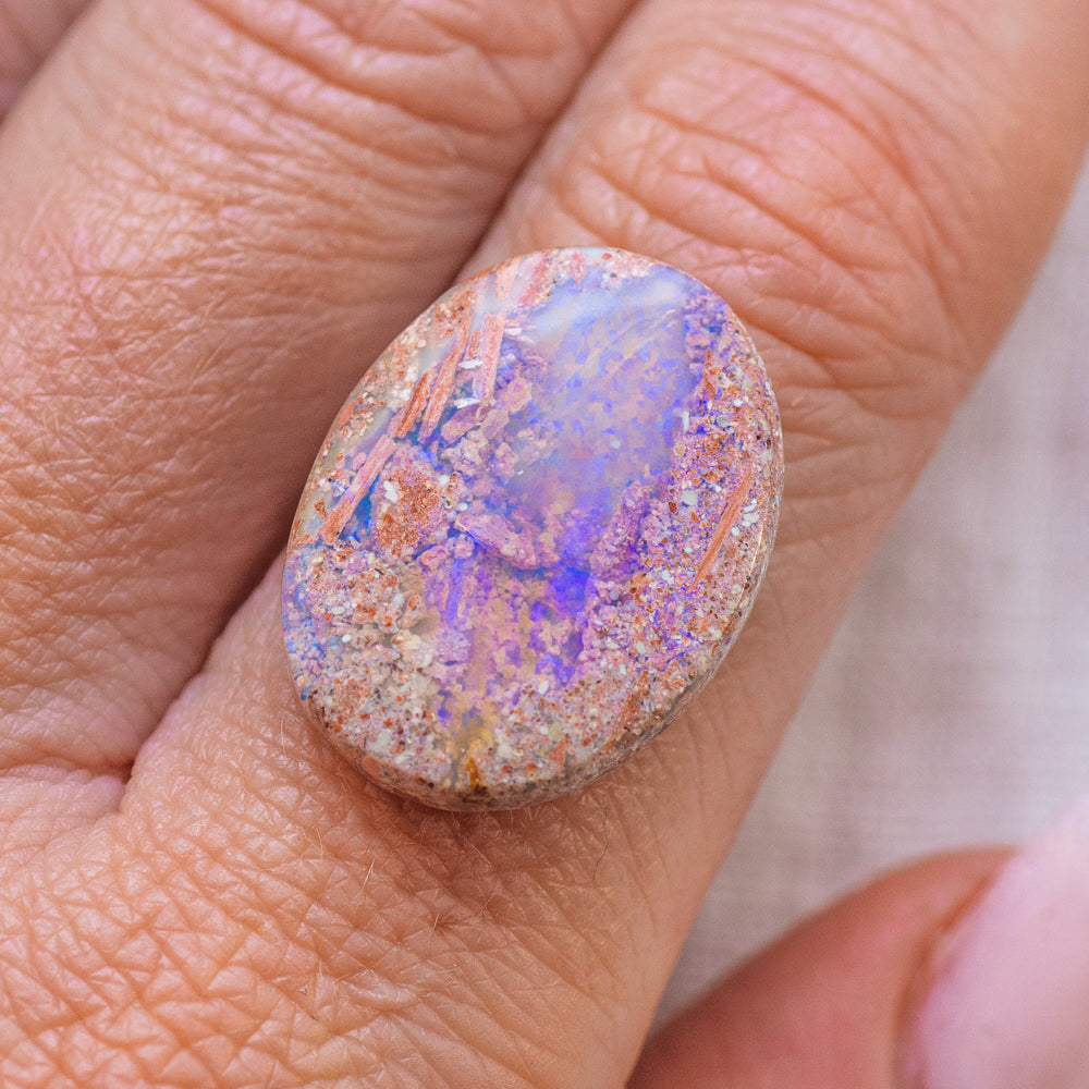 Opal Ring Simple Setting - Made to Order