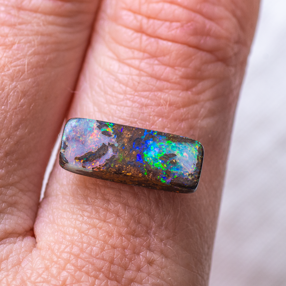 Opal East West Ring #3 (Pre-Order) ◇ Australian Opal ◇ Made in your size