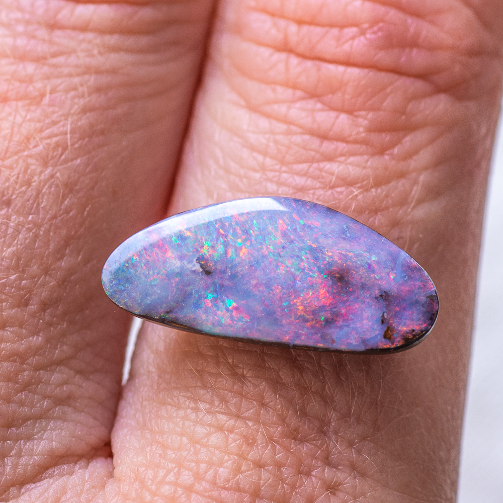 Opal East West Ring #4 (Pre-Order) ◇ Australian Opal ◇ Made in your size