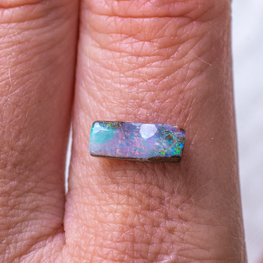 Opal East West Ring #6 (Pre-Order) ◇ Australian Opal ◇ Made in your size