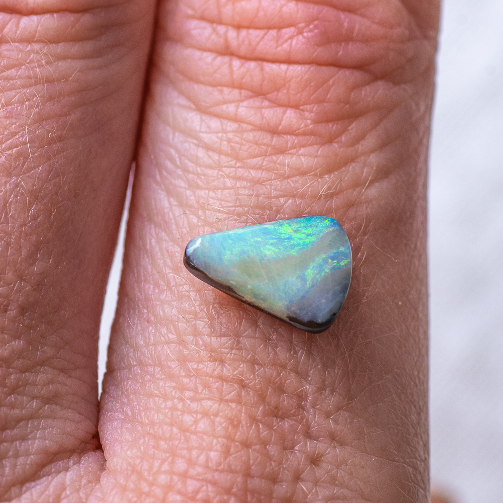Opal East West Ring #9 (Pre-Order) ◇ Australian Opal ◇ Made in your size