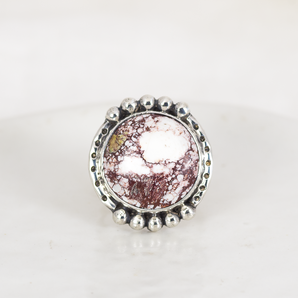 Wanderer Ring (A) ◇ Wild Horse Magnesite ◇ Size 7