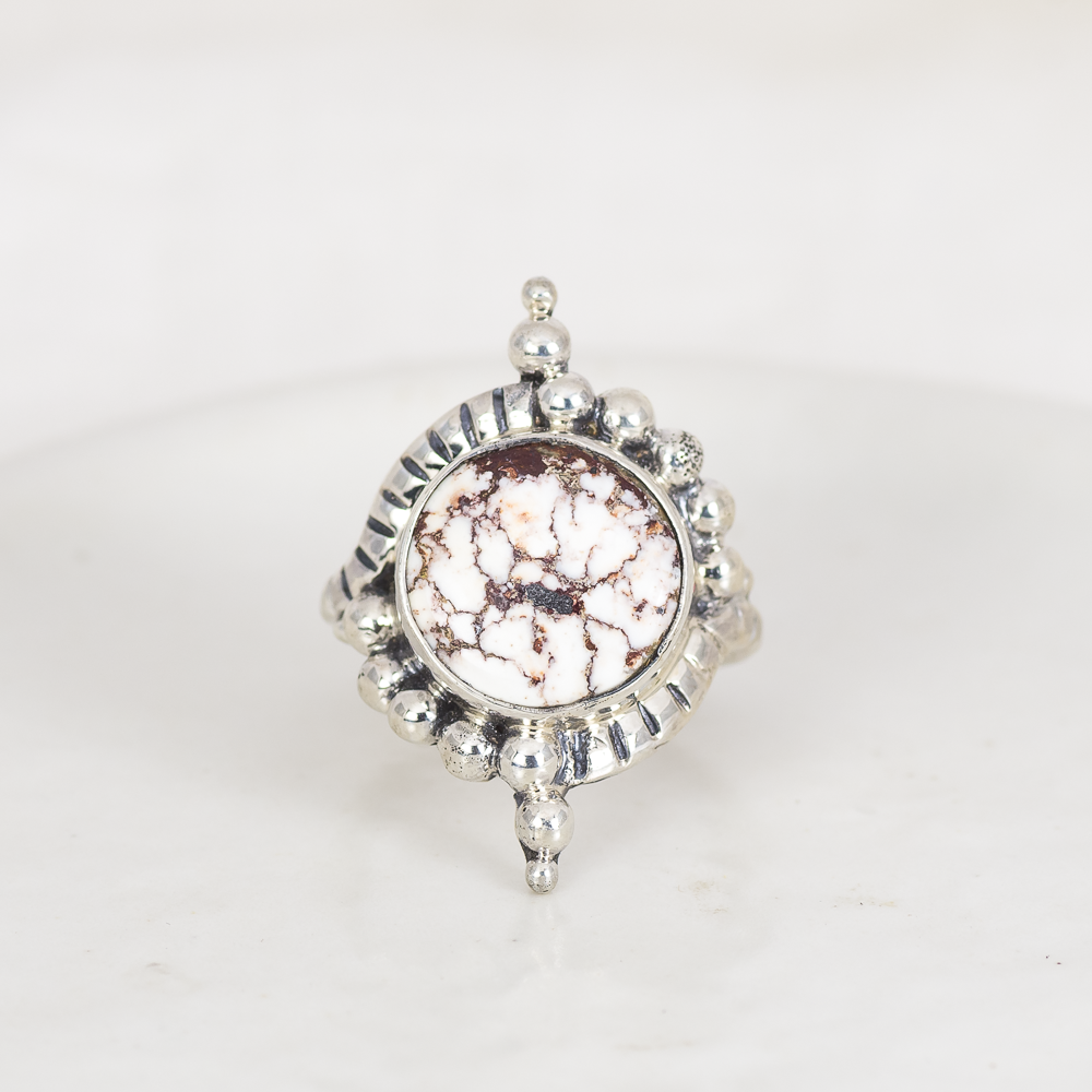 Origin Embrace Ring ◇ Wild Horse Magnesite ◇ Size 8