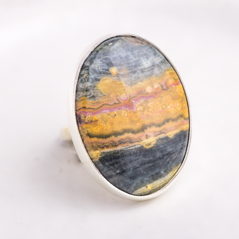 Luminous Ring ◇ Ocean Jasper ◇ Size 7