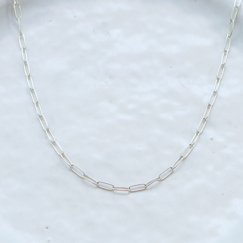 Sterling Silver Chain for Stone Charms