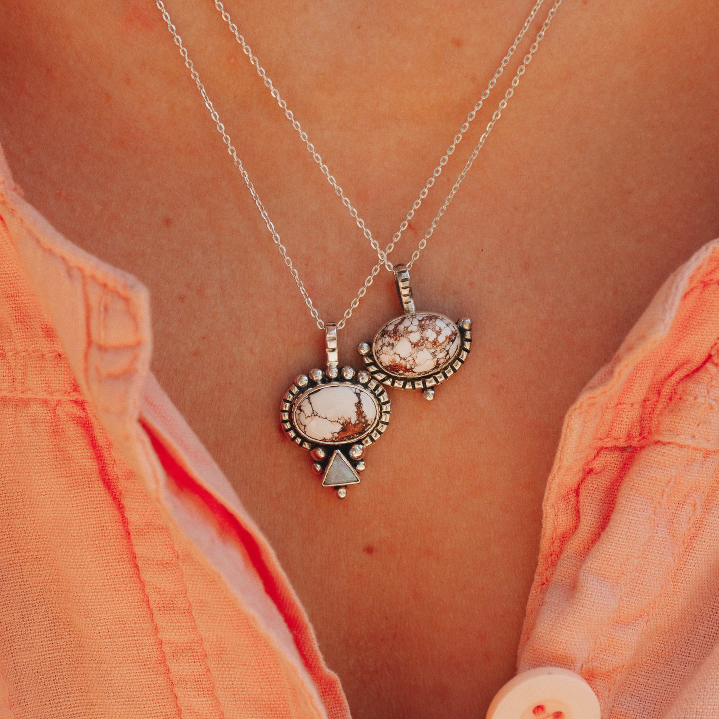 Illumine Necklace ◇ Wild Horse Magnesite (Multi Listing)