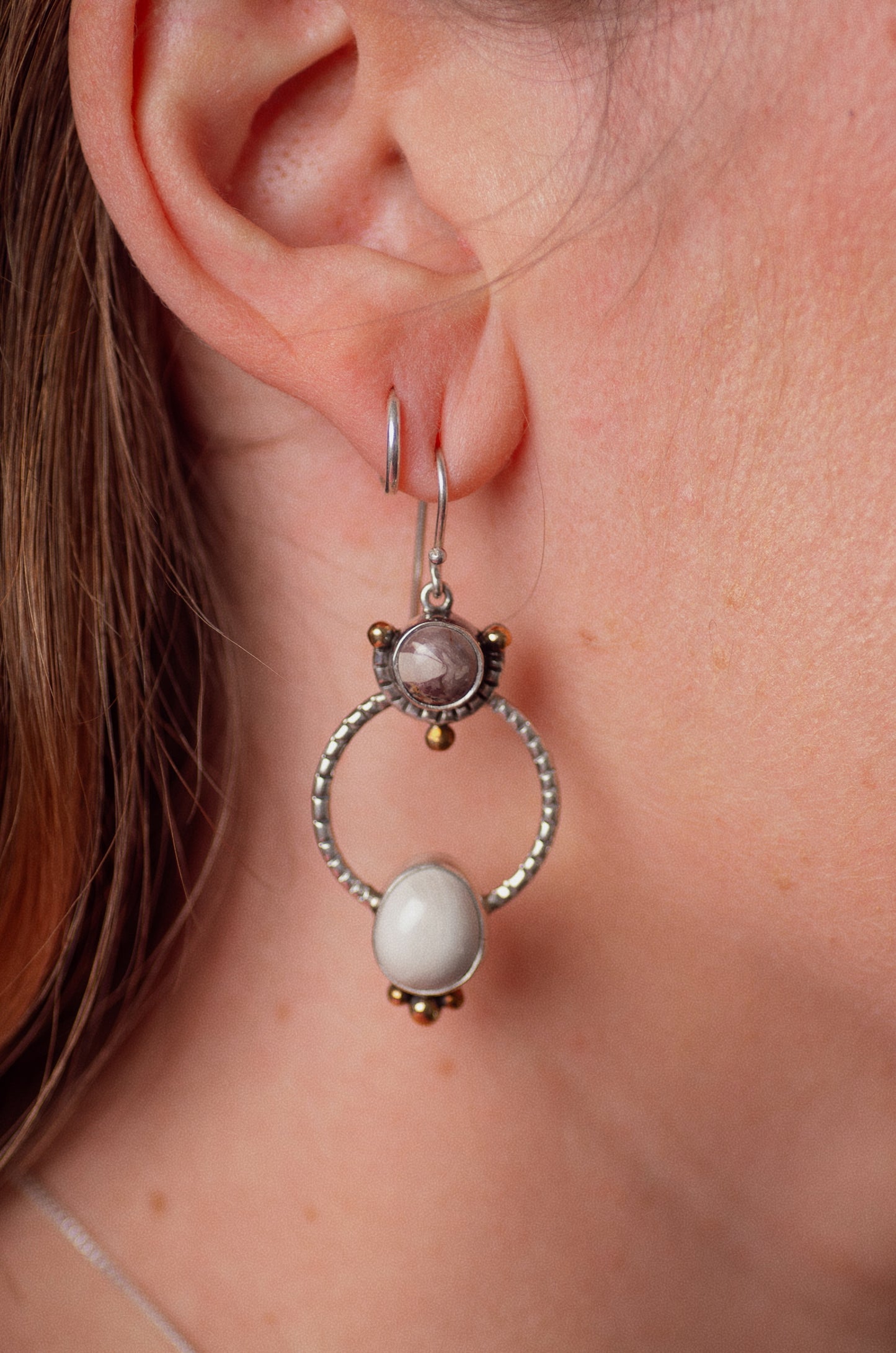 Mirage Earrings ◇ Willow Creek Jasper