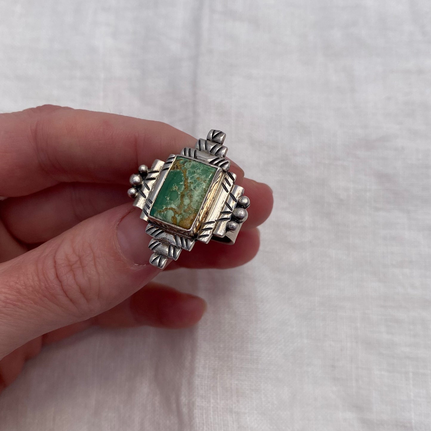 Turquoise Ring - Size 6.5