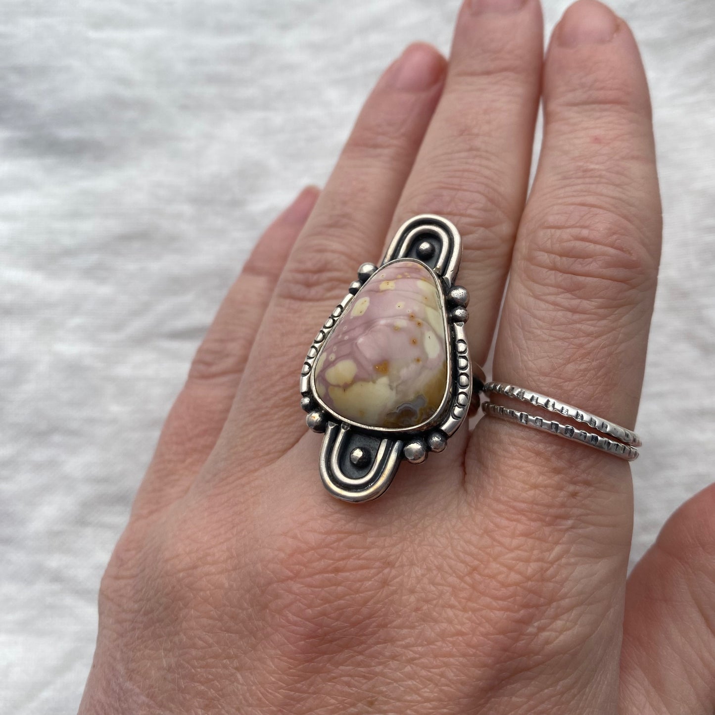 Willow Creek Jasper Ring - Size 7.75