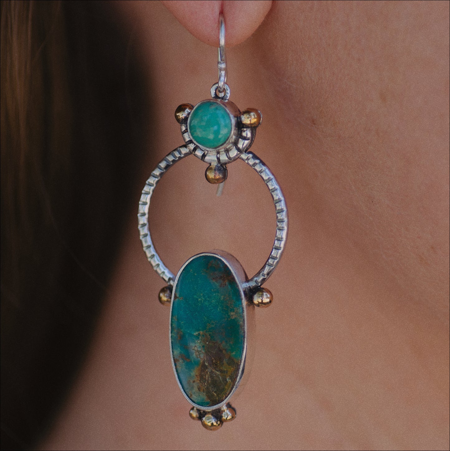 Mirage Earrings (B) ◇ Turquoise