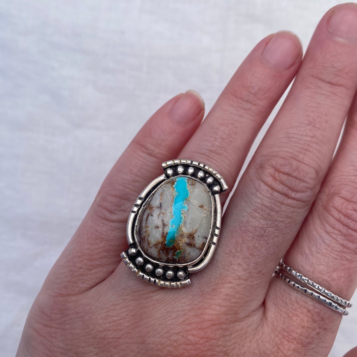 Royston Ribbon Ring - Size 7