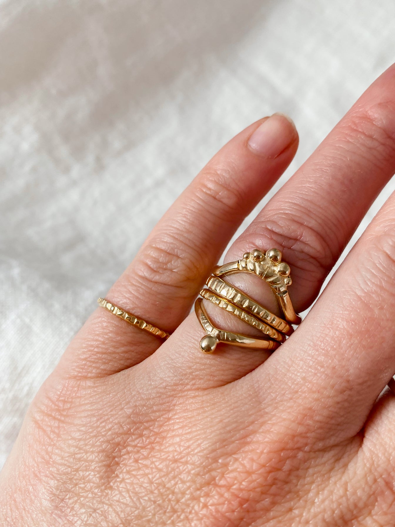 Arch Ring (14K Gold)
