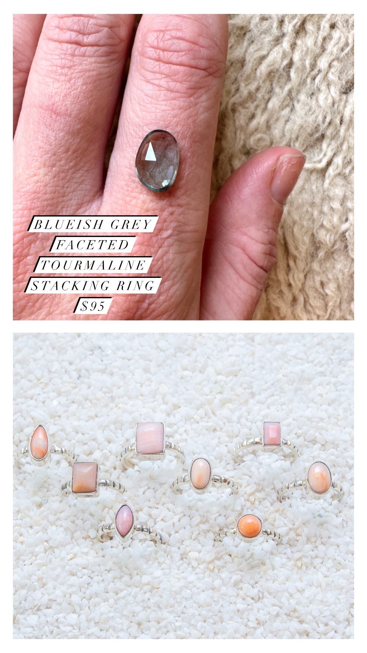Tourmaline Stacking Ring Made To Order