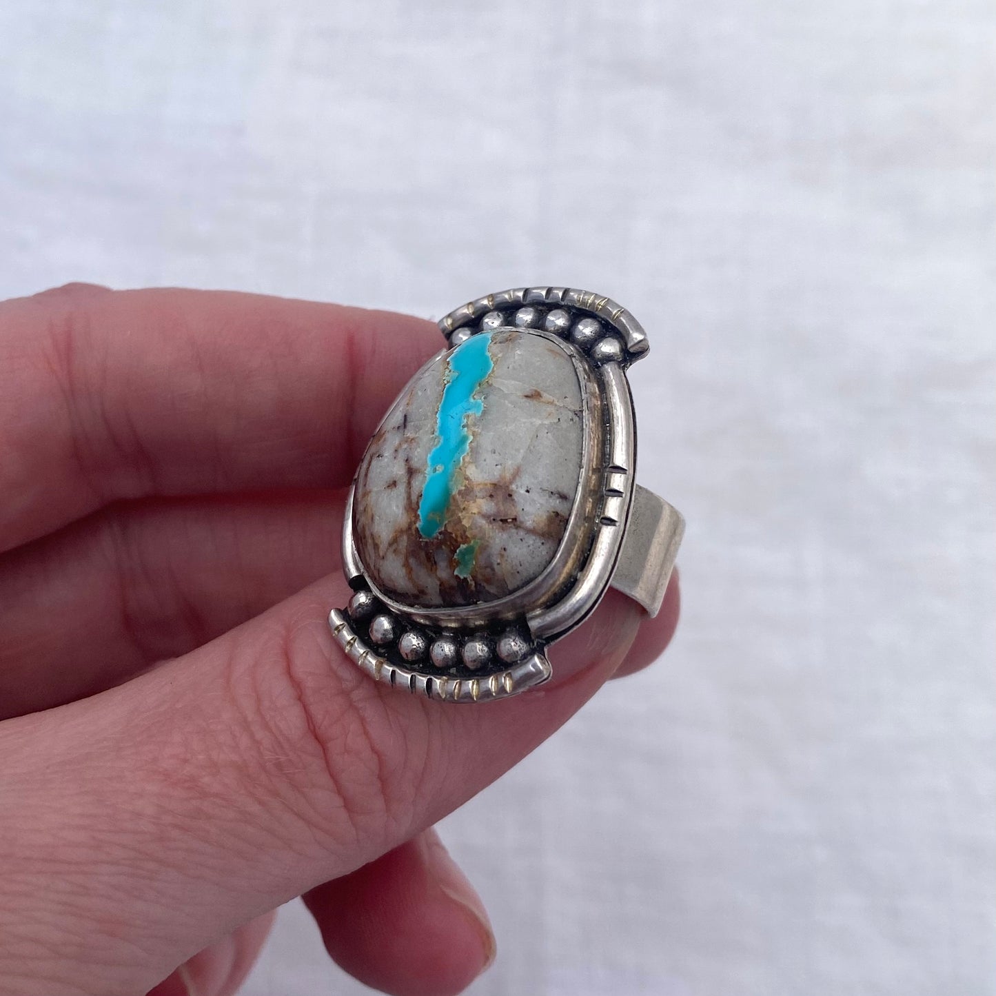 Royston Ribbon Ring - Size 7