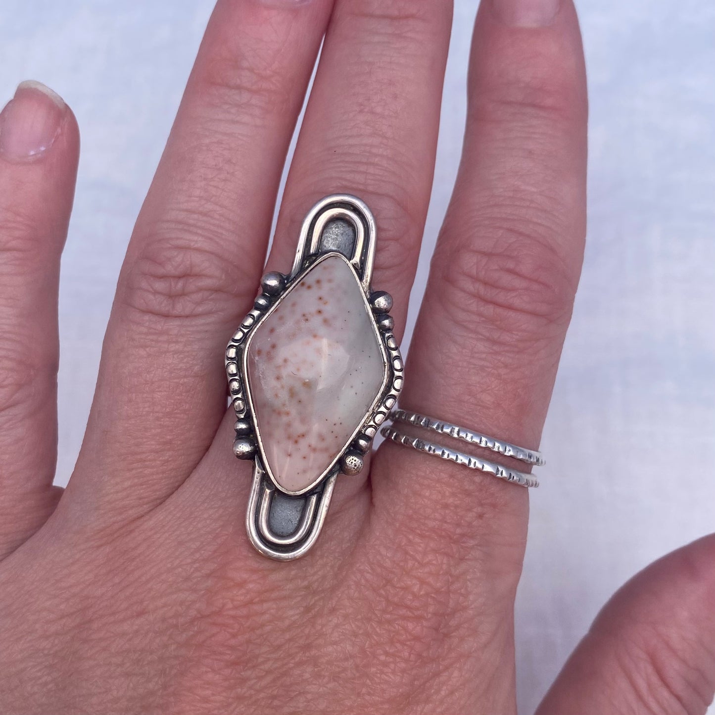 Willow Creek Jasper Ring - Size 8.25