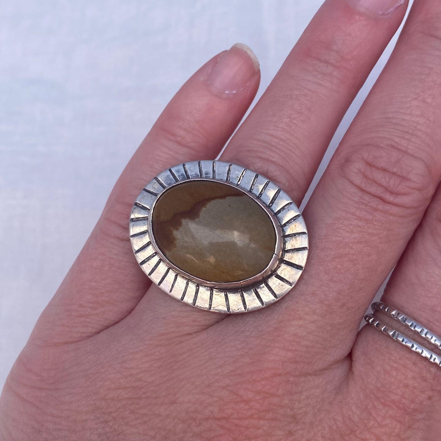 Jasper Ring - Size 6