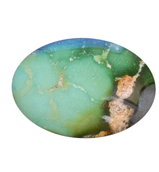 Custom Turquoise Wide Band Ring