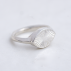 Engraved Mini Vision Ring ◇ Made in your size.