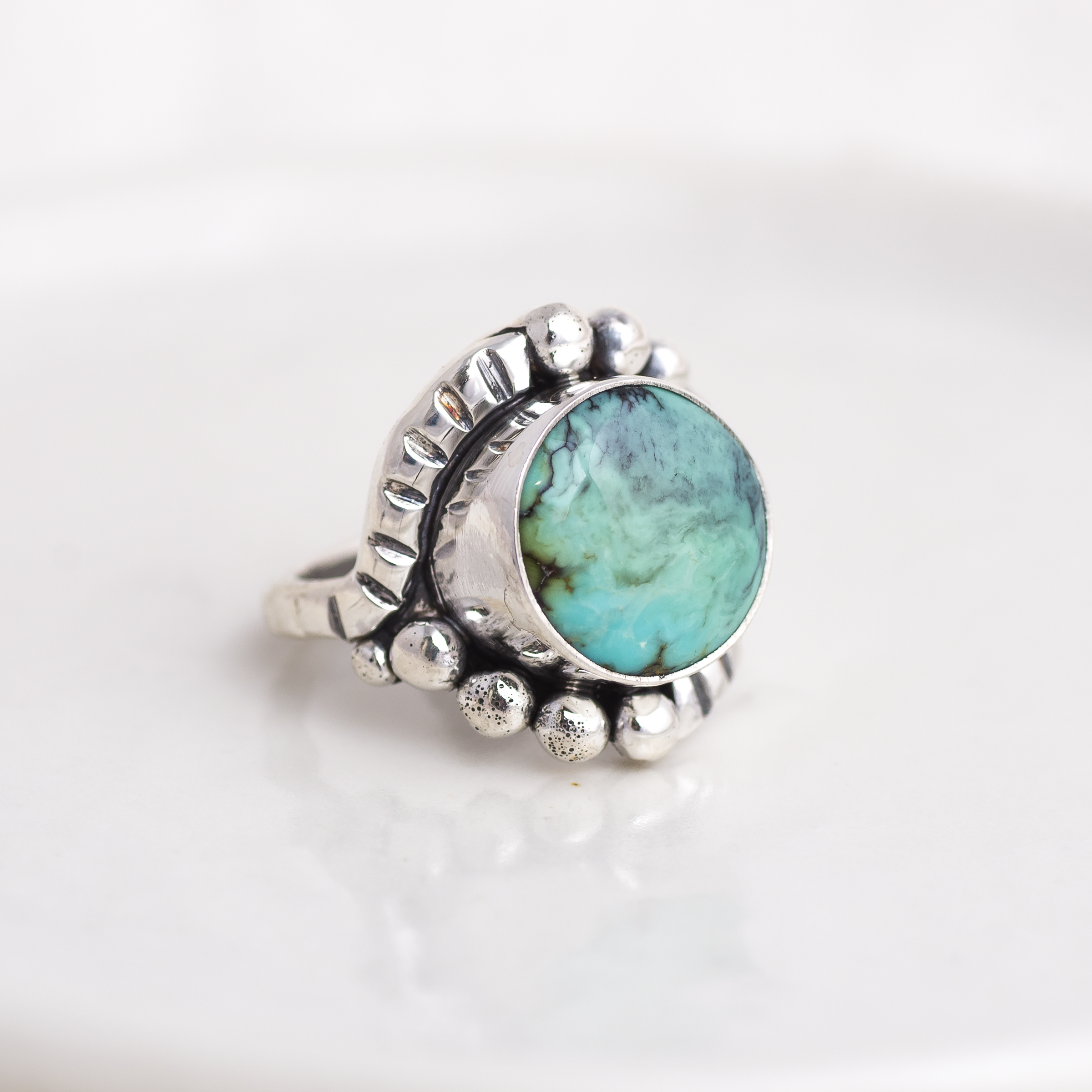 Origin Embrace Ring ◇ Turquoise ◇ Size 7