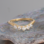 Diamond Arc Ring