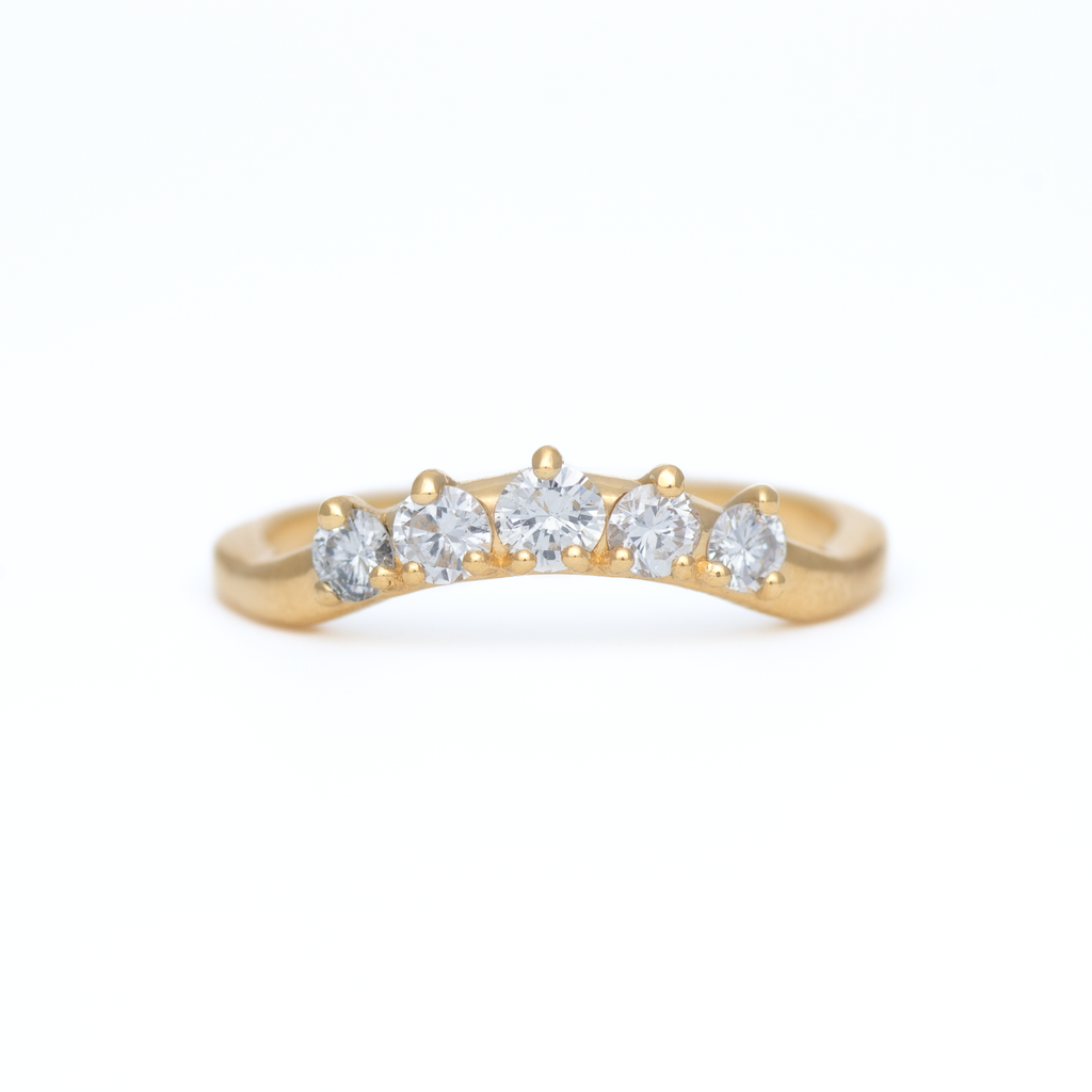 Diamond Arc Ring