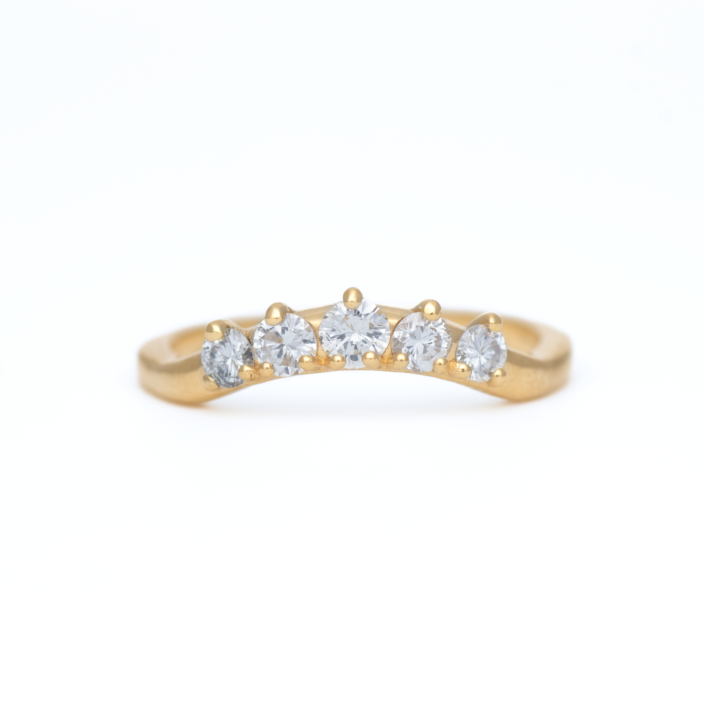 Diamond Arc Ring
