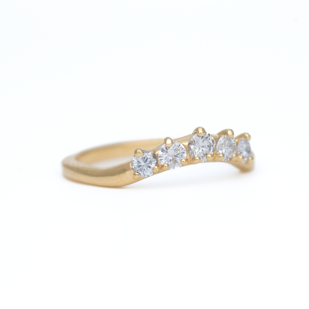Diamond Arc Ring