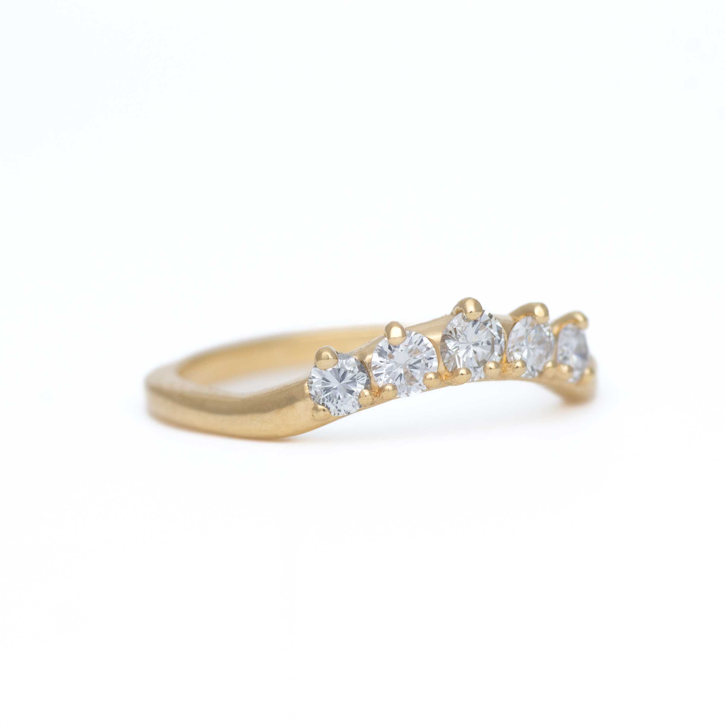 Diamond Arc Ring
