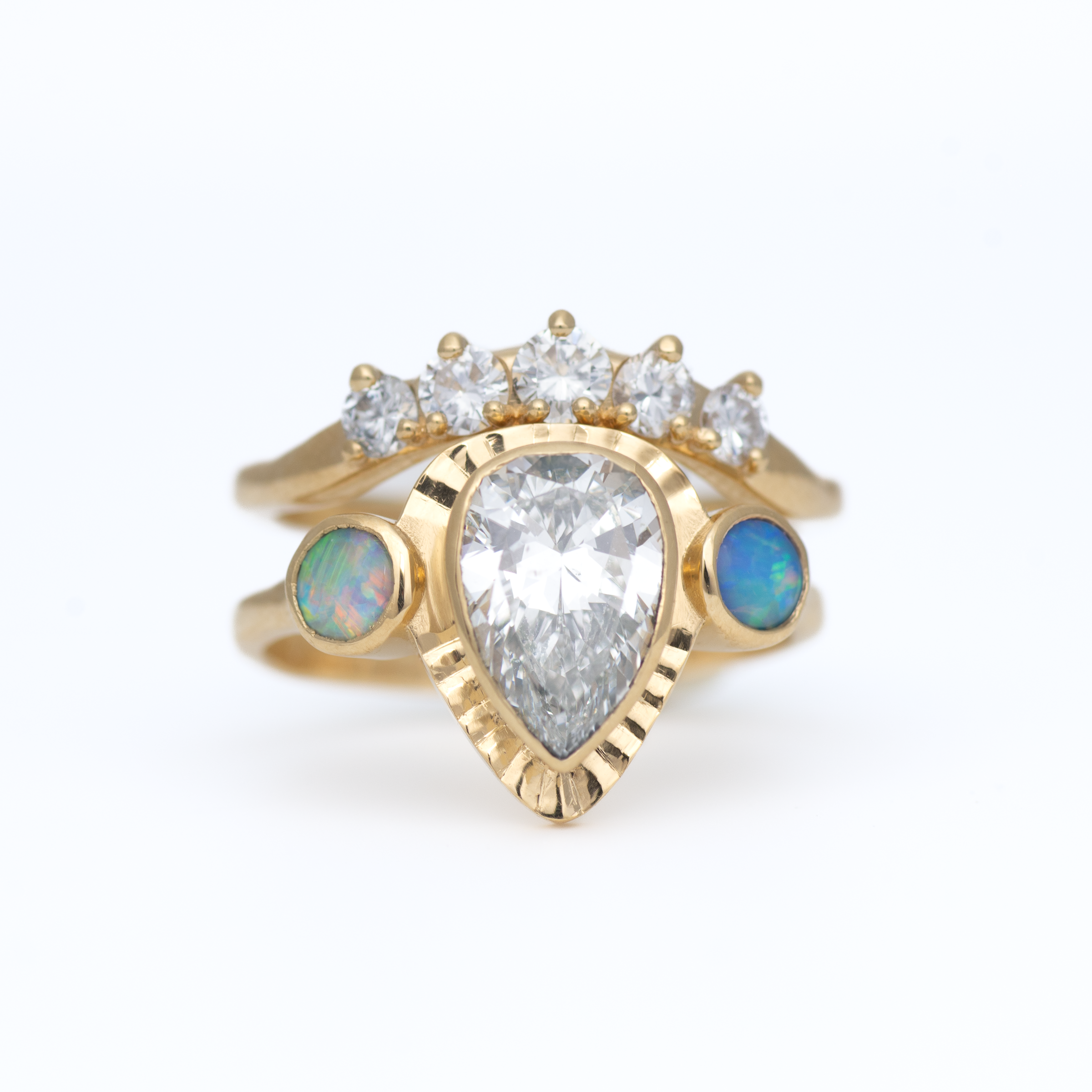 Diamond Arc Ring