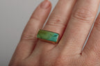 Horizontal Luminous Ring ◇ Hubei Turquoise ◇ Size 6