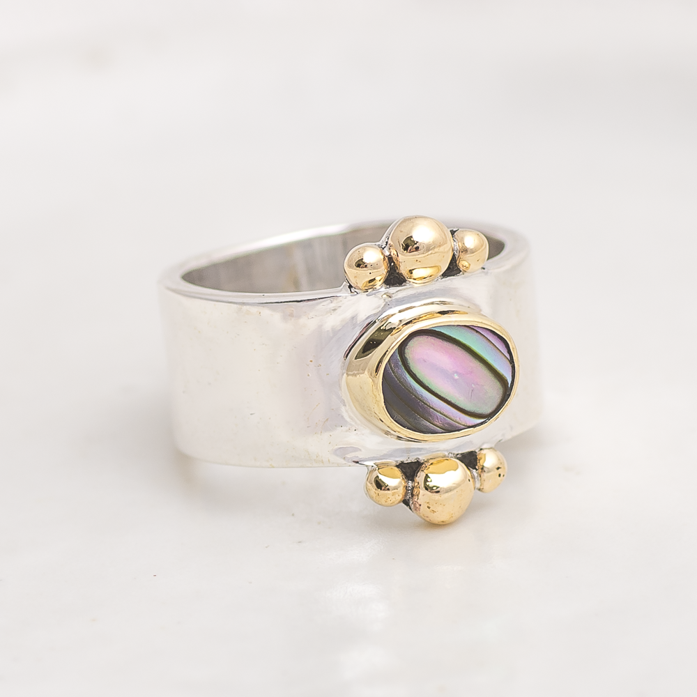 Abalone Affinity Ring ◇ Size 5.5