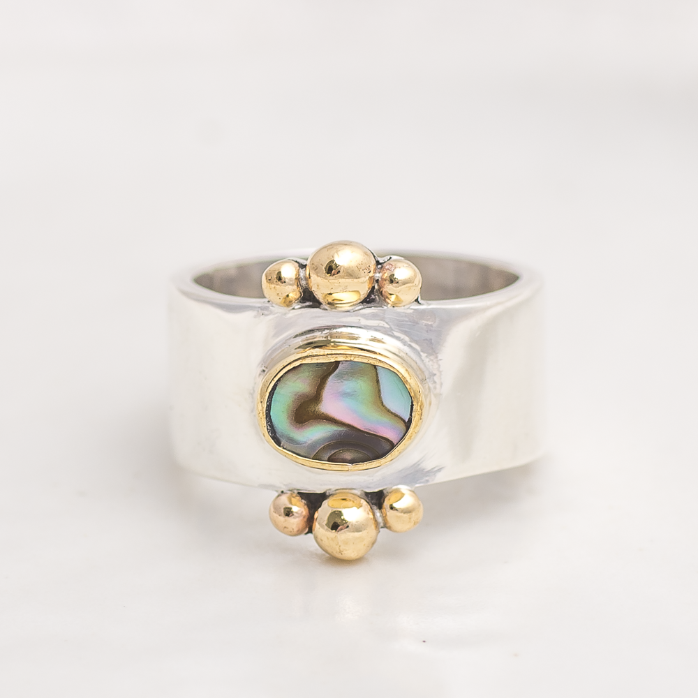 Abalone Affinity Ring ◇ Size 5.5