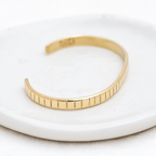 Brass Ridge Cuff