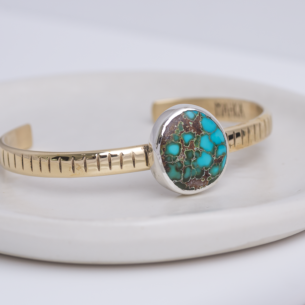 Stone Ridge Cuff ◇ Southwest Turquoise