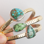 Stone Ridge Cuff ◇ New Lander Turquoise