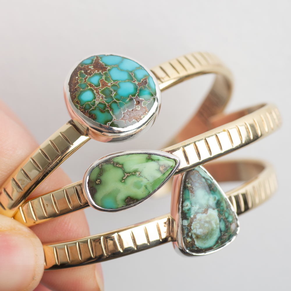 Stone Ridge Cuff ◇ New Lander Turquoise