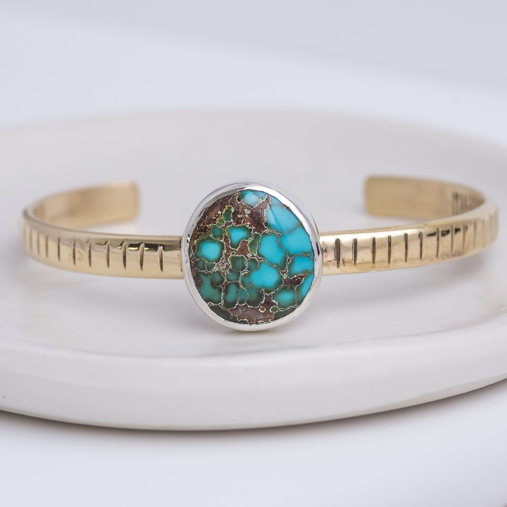 Stone Ridge Cuff ◇ Southwest Turquoise