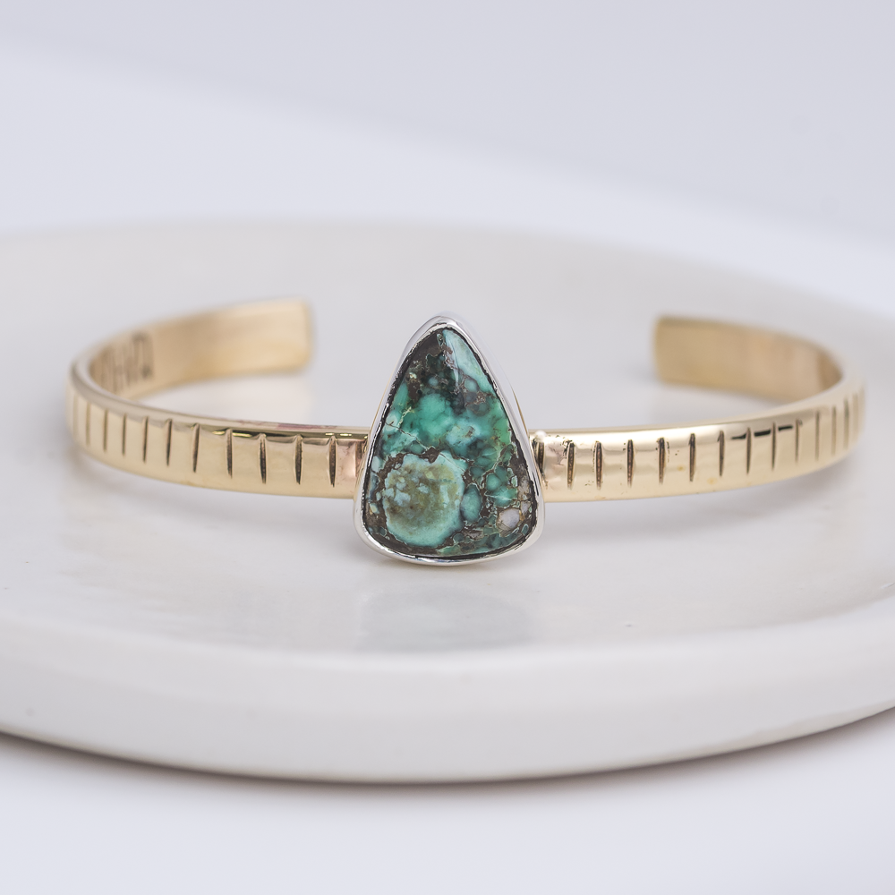 Stone Ridge Cuff ◇ New Lander Turquoise