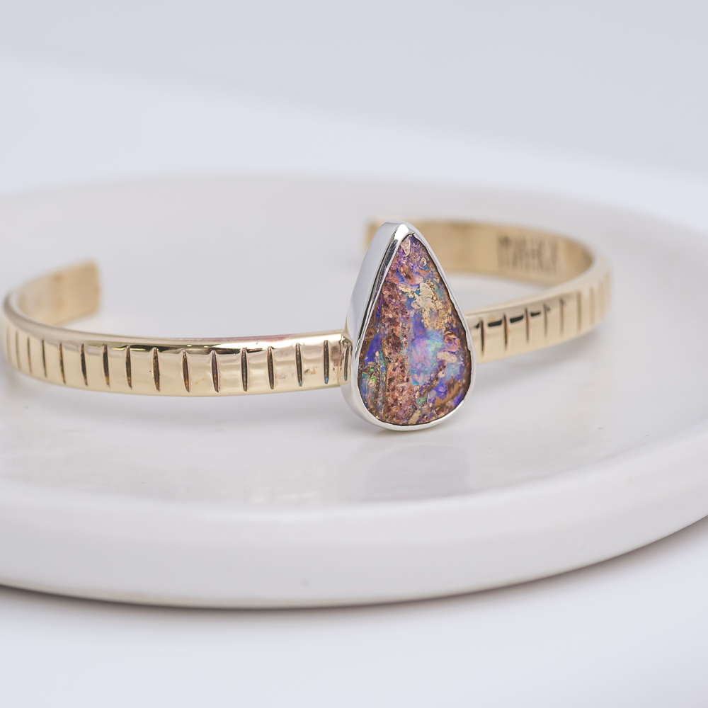 Stone Ridge Cuff ◇ Australian Opal