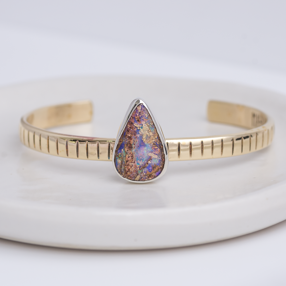 Stone Ridge Cuff ◇ Australian Opal