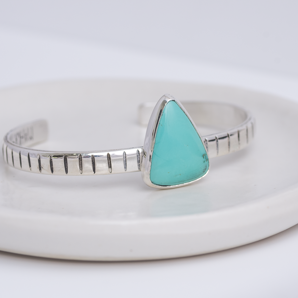 Stone Ridge Cuff ◇ New Lander Turquoise