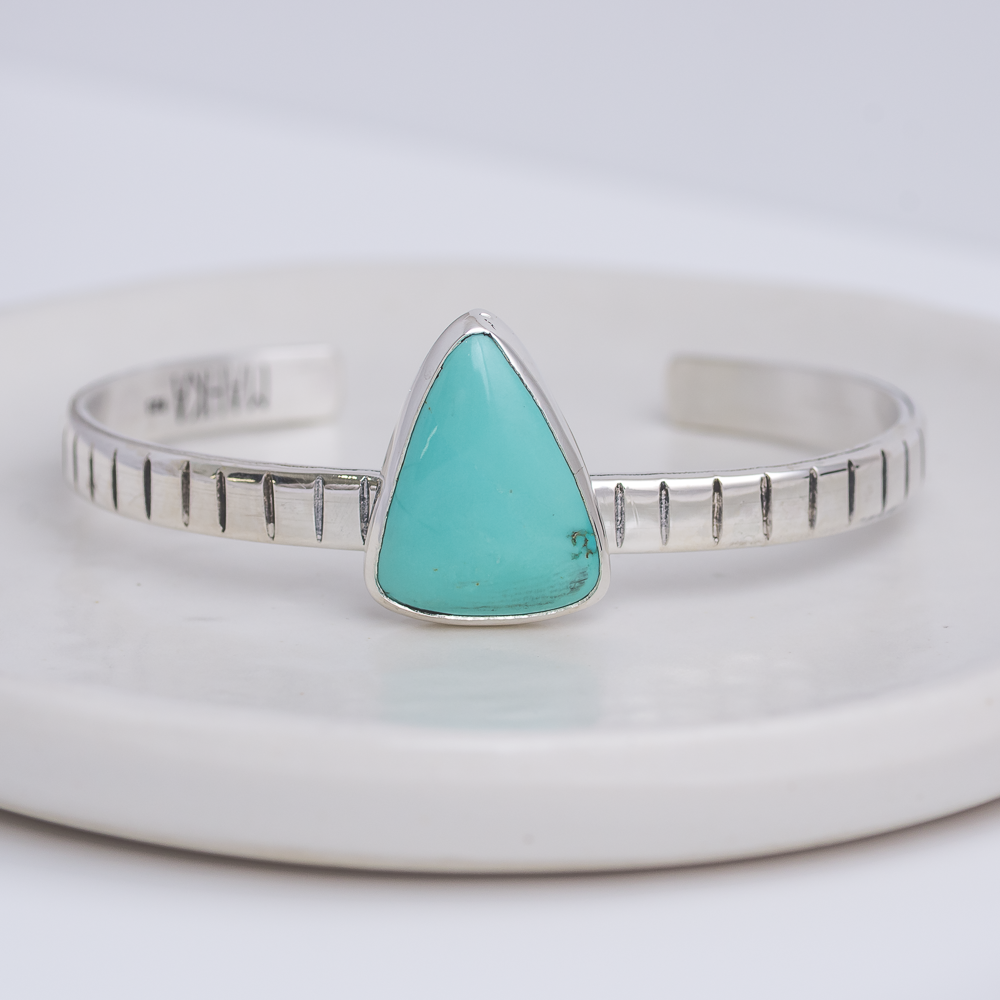 Stone Ridge Cuff ◇ New Lander Turquoise