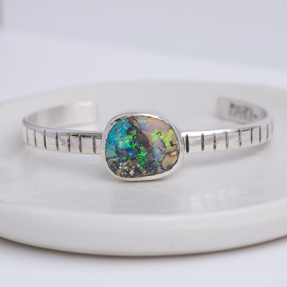 Stone Ridge Cuff ◇ Australian Opal