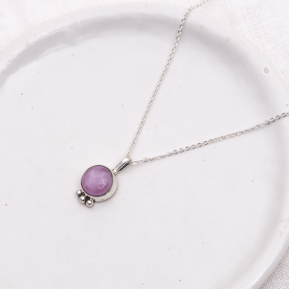 Stone Layering Necklace ◇ Kunzite