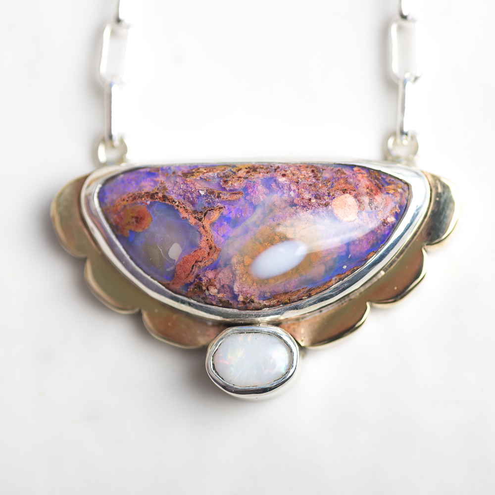 Tidal Necklace ◇ Australian Opal