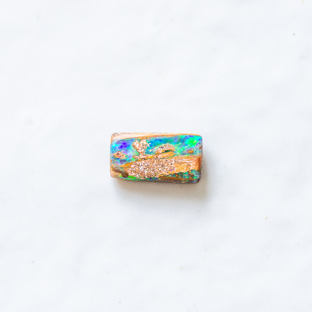 Opal East West Ring #12 (Pre-Order) ◇ Australian Opal ◇ Made in your size