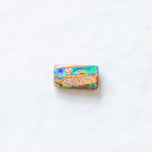 Opal East West Ring #12 (Pre-Order) ◇ Australian Opal ◇ Made in your size