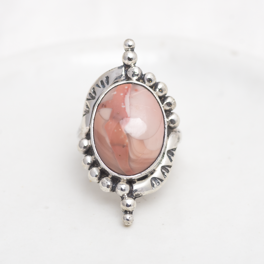 Origin Embrace Ring ◇ Willow Creek Jasper ◇ Size 7