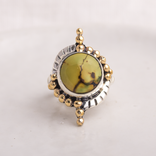 Origin Embrace Ring ◇ Nevada Turquoise ◇ Size 6