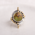 Origin Embrace Ring ◇ Nevada Turquoise ◇ Size 6.25